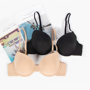 Sujetador sin costuras estilo francés para mujer, realza el busto pequeño, efecto push-up suave, venta directa transfronteriza B2B de lencería. - Product Image 3
