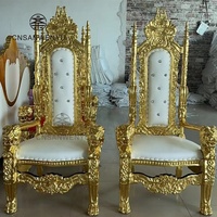 Canapé de mariage pour les mariés, mobilier royal, chaise trône royale, canapé avec coussins, fauteuil, canapés de salon pour l'intérieur
