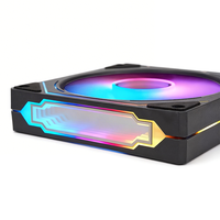 Ventilador de Caja Blanco XINMAI de 120 mm, PWM de 4 Pines, ARGB, Silencioso, Alto Rendimiento, Ventilador de CPU para Caja de PC