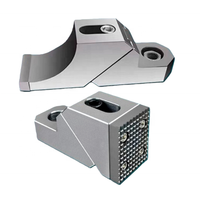 Pince de serrage latérale CNC pour fixation de pièces sur étau de travail, dispositif de serrage de précision, type « grenouille », à extrémité plate
