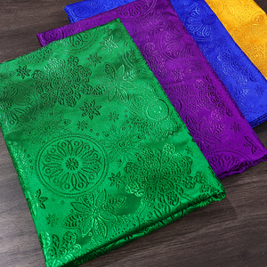 High-End chinesische Jacquard Stoff Satin Stoff zart bequem für Kleidung Wurf kissen Kunst handwerk Dekoration Stoff - Product Image 4