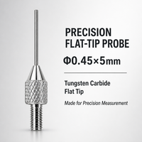 Sonde de mesure de hauteur, indicateur à cadran M2.5, sonde à pointe plate en acier tungstène, diamètre 0,45 x 5 mm, tailles personnalisées disponibles sur demande