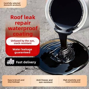 Rubber-Based Water-Based Roof and Exterior <b>Wall</b> <b>Waterproofing</b> <b>Paint</b> for Crack Repair and Anti-Leakage - Product Image 6