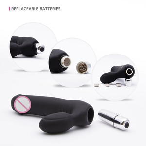 ดิ๊กโด้ซิลิโคน TT FOREST แบบสั่น พร้อมปลั๊กเสียบก้นขนาดใหญ่พิเศษ เครื่องสั่นแบบกระสุน ดิ๊กโด้ ของเล่นทางเพศสำหรับผู้หญิง - Product Image 4