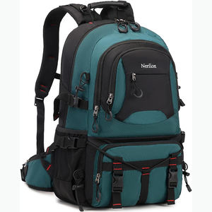 Échantillon gratuit, vente en gros, sac à dos de randonnée personnalisé en nylon, sac à dos de randonnée résistant et imperméable pour la randonnée, l'alpinisme et le camping - Product Image 1