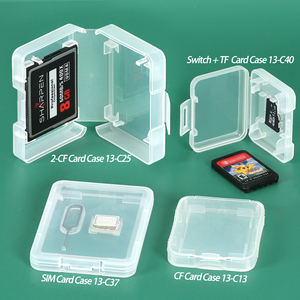 Boîte de protection pour carte Micro SD en plastique SUNSHING, facile à transporter, étui pour carte TF, compartiment unique en PP, conteneurs pour cartes mémoire CF XD XQD SDHC - Product Image 6