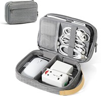 Bolsa Organizadora de Accesorios Electrónicos Impermeable Oxford OEM, Bolsa de Almacenamiento de Cables Imprescindible para Viajes de Negocios al Aire Libre