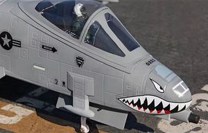 Aviones RC A10 FMS de Ingeniería Fundidos a Presión Personalizados, Modelo de Avión de Combate con Motor de <span class=keywords><strong>Goma</strong></span> para Drones DJI T40, Venta de Drones para Niños - Product Image 4