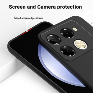 Infinix Note 40 Pro + Note 40 Pro 4G 5G Slim Matte Mềm Silicone Trở Lại Trường Hợp Chất Lượng Cao Kinh Doanh Thiết Kế Điện Thoại Di Động Trường Hợp - Product Image 3