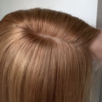 Pelucas de Cabello Humano Natural, Peluca Médica para Pacientes con Cáncer, Cómoda, Transpirable, Agradable al Tacto, para la Pérdida de Cabello