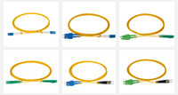 Wholesale LC SC FC APC Plenum Fibra Optica Fiber Optic Patch Cord