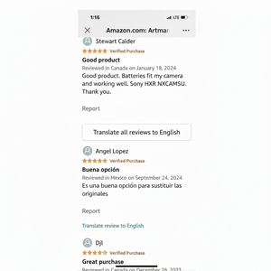 Per Sony 2600mAh batteria NP-F550 digitale 2-Pack con sostituzione caricabatterie da parete per batteria e caricabatterie originale - Product Image 1