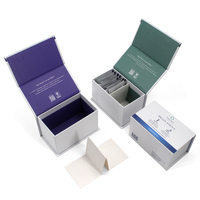 Boîte d'emballage pharmaceutique de luxe personnalisée, boîte d'emballage de sachet de poudre pour les compléments alimentaires, pochette