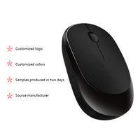 Warna Macaron kustom 2.4g Mouse nirkabel Mini senyap notebook Logo antarmuka USB untuk penggunaan Desktop komputer kantor