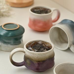 Set Tazza e Piattino in Ceramica Moderna Semplice, Colore Solido, 200ml, per Tè Pomeridiano, Cappuccino, Latte - Product Image 2