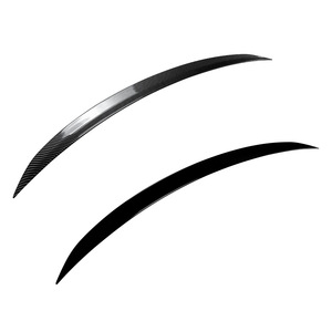 Mercedes-Benz E-Class W213 Estate Rear Spoiler Piano Black Carbon Fiber Texture ABS Deck DUCKTAIL 2016-2023 - Product Image 3