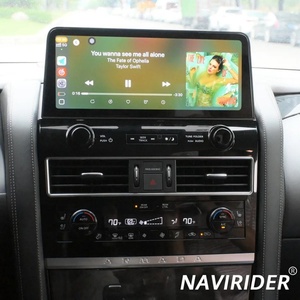 หน้าจอสัมผัสแบบ Capacitive ขนาด 12.3 นิ้ว ระบบ Android 15 สำหรับรถยนต์ Patrol ปี 2010-2021 วิทยุติดรถยนต์ GPS นำทาง 4G CarPlay สเตอริโอในตัว พร้อมการรับประกัน 1 ปี - Product Image 1