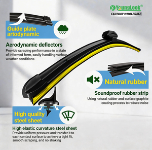 Escobilla Limpiaparabrisas Híbrida Calefactable Personalizada para Citroën C2, Repuestos de Auto, Limpiaparabrisas de Invierno, Sistema de Limpiaparabrisas Especial para Automóvil - Product Image 1