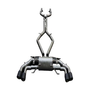 OBM Vente Chaude Échappement pour <span class=keywords><strong>Alfa</strong></span> <span class=keywords><strong>Romeo</strong></span> Giulia Quadrifoglio 2.9T <span class=keywords><strong>V6</strong></span> 2016-2024 MM Acier Inoxydable Tuyau d'Échappement Silencieux Système de Soupape - Product Image 2