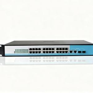 Lớp <span class=keywords><strong>3</strong></span> Quản Lý chuyển đổi sợi 24 cổng, 24 RJ45 + 8 Gigabit SFP/RJ45 Combo + 4 10G SFP, Web/SNMP/VLAN, cấp doanh nghiệp - Product Image 5