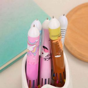 Stylo gel en plastique mignon kawaii pour garçons et filles, tête en caoutchouc souple, couleur personnalisée, stylo promotionnel, boîte en PVC, papeterie pour enfants - Product Image 5