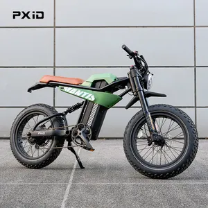 PXID MANTIS P6 E Bikes 20 Inch Fat Ebike 55kmh Fastest Electric Bike For Adults Electrical Bike