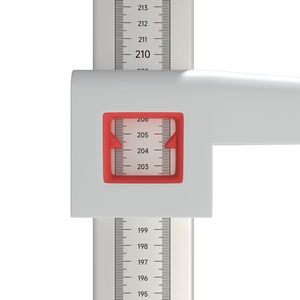 20-210cm Tragbares Mechanisches Höhenmessgerät mit Skala zur Höhenmessung, Abnehmbares Höhenlineal - Product Image 4
