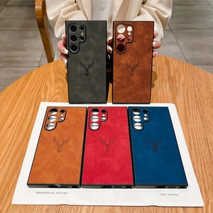 Coque de téléphone de luxe antichoc mate effet cerf pour <span class=keywords><strong>Samsung</strong></span> S24 Plus Ultra - Product Image 2