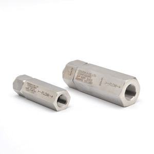 Vanne de retenue Colson série CCV, filetage 3/4 BSP, flux unidirectionnel, acier au carbone - Product Image 1
