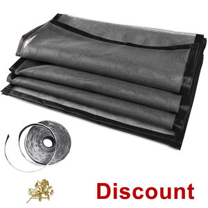 Cortina de puerta de malla antimosquitos de diseño moderno, imán fuerte, puerta magnética para baño o Hotel, venta al por mayor - Product Image 2