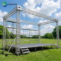 Scène de concert Scène musicale Éclairage Dj Truss Structure de scène Aluminium Mobile Dj Éclairage Truss TRUSS DISPLAY