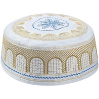 Nuevo sombrero de adoración, sombrero de verano Hui para hombre, sombrero bordado musulmán de alta calidad