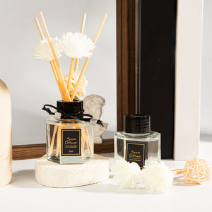 Accessoires de salle de bain tendance, étagère décorative, diffuseur de parfum floral, désodorisants, ensembles de diffuseurs de parfum à bâtonnets - Product Image 5