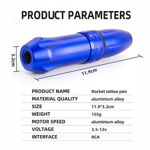 Высокое качество, оригинальный производитель, оптовая продажа, высокое качество, вращающаяся машинка для татуировки, ручка - Product Image 2