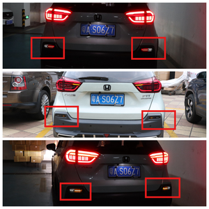 ไฟท้าย LED สำหรับรถยนต์ Honda Fit <span class=keywords><strong>Jazz</strong></span> ปี 2020 ขึ้นไป จำนวน 2 ชิ้น  ไฟสะท้อนแสงกันชนหลัง ไฟตัดหมอกหลัง ไฟเบรก ไฟ DRL  ไฟเลี้ยวแบบไดนามิก - Product Image 3