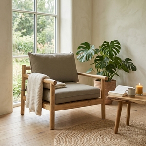 Elegante sofá de dos plazas para interiores con tapicería de lujo, perfecto para un conjunto de muebles de lujo para el hogar. - Product Image 2