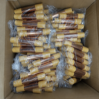 Filtre déshydrateur en cuivre pour réfrigérateur avec embouts en plastique 30g, filtre déshydrateur pour tuyau de cuivre CVC pour la réfrigération