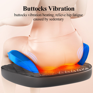 Cojín de Masaje Shiatsu 3D Leercon, Superventas, con Masajeador de Cuello Ajustable, Cojín de Asiento con Masaje de Espalda para Automóvil con Calefacción - Product Image 3