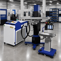 Machine de soudage laser à fibre de type grue pour grandes pièces, 1500W, 2000W, 3000W, pour acier inoxydable et aluminium