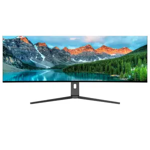 Monitor pc 49 inch curved gaming monitor ultrawide 5k 144hz HDR 2ms multi screen display desktop computer 75hz