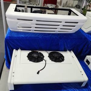 कॉम्पैक्ट 12v मिनी रेफ्रिजरेटर 300l 800w दोहरे क्षेत्र + 4 फ़्रीक/-18) ट्रक फ्रिज स्वतंत्र तापमान नियंत्रण R580p - Product Image 1