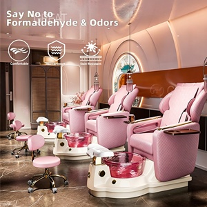 Sillón de Pedicura Personalizado, Muebles de Salón, Sillón de Pedicura de Lujo con Hidromasaje Eléctrico, Sillón de Spa para Salón de Uñas - Product Image 6