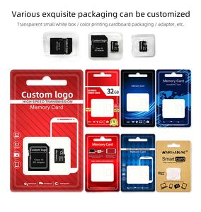 Kostenloses Logo Design Kunden spezifische Drohnen kamera TF-Karte mit 100% realer Kapazität 128GB 256GB Speicher karte mit SD-Schnitts telle - Product Image 3