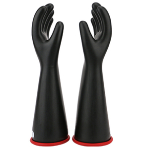 Sarung tangan isolasi listrik <span class=keywords><strong>40</strong></span> Kv, karet isolasi listrik panjang, sarung tangan keselamatan - Product Image 3