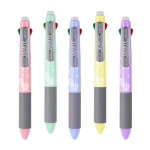 Logo personalizzato 4 colori <span class=keywords><strong>cancellabile</strong></span> <span class=keywords><strong>penna</strong></span> <span class=keywords><strong>a</strong></span> <span class=keywords><strong>sfera</strong></span> multicolore 4-in-1 <span class=keywords><strong>penna</strong></span> <span class=keywords><strong>a</strong></span> <span class=keywords><strong>sfera</strong></span> di plastica con inchiostro Gel multicolore promozioni all'ingrosso - Product Image 5