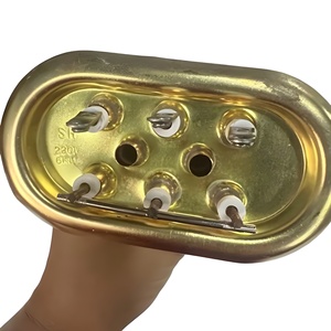 เครื่องทำน้ำอุ่น ฮีตเตอร์ไฟฟ้า ขนาดเส้นผ่านศูนย์กลางท่อ 12 มม. 380V สำหรับกาต้มน้ำไฟฟ้า สแตนเลส วัสดุคุณภาพสูง - Product Image 5