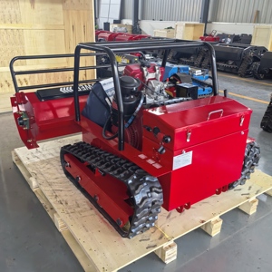 Tondeuse à gazon automatisée télécommandée, automotrice, tout-terrain, pour vergers et pentes, petite désherbeuse auto-déchiqueteuse XT120 Powerf - Product Image 4