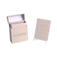 Jeu de cartes à jouer personnalisées, durables, brillantes et imprimées, avec boîte, pour divertissement ou cadeau