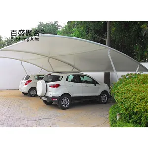 Carports bingkai logam untuk mobil, tenda kanopi taman garasi Modern
