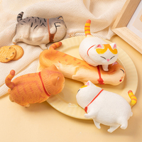 Mainan Squishy Mini Seri Lonceng Kucing Isi Pasir, Lucu, Girly, Trendi, Grosir untuk Anak-anak